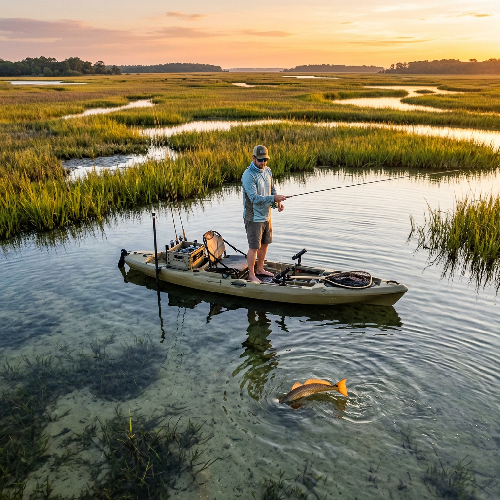 The Ultimate Guide to Kayak Fishing for Redfish